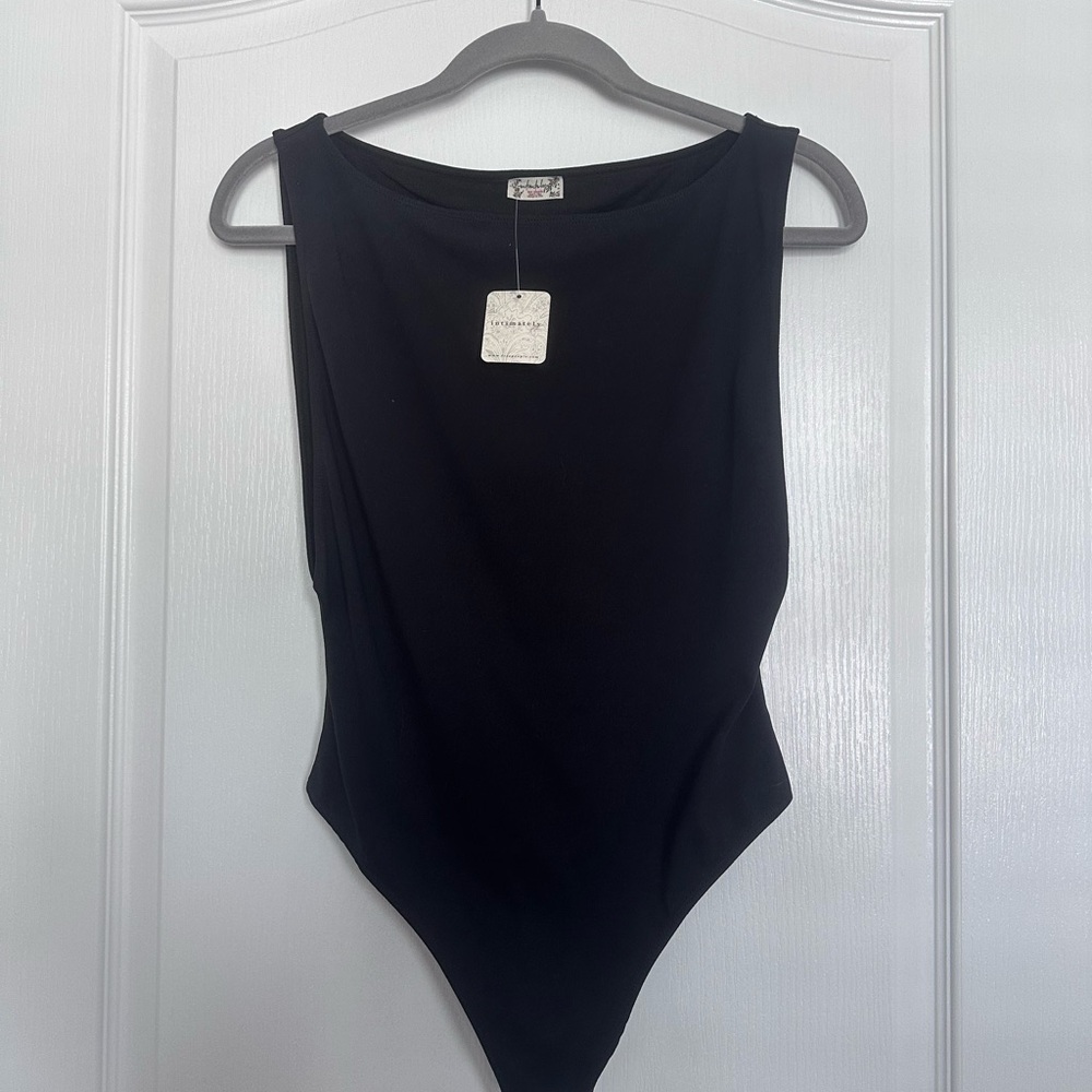 Kids Black One-Piece Bodysuit
